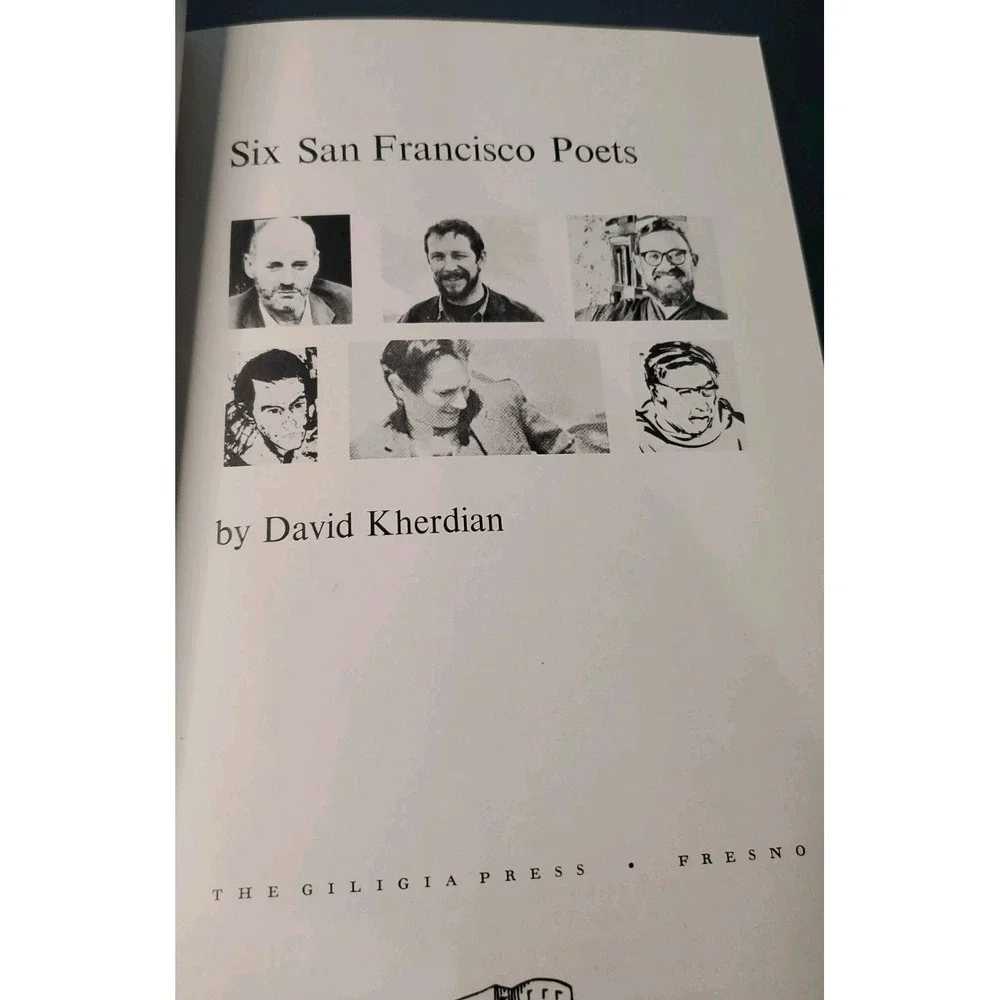 Six San Francisco Poets - David Kherdian (1969, 2nd) Snyder, McClure, Whalen